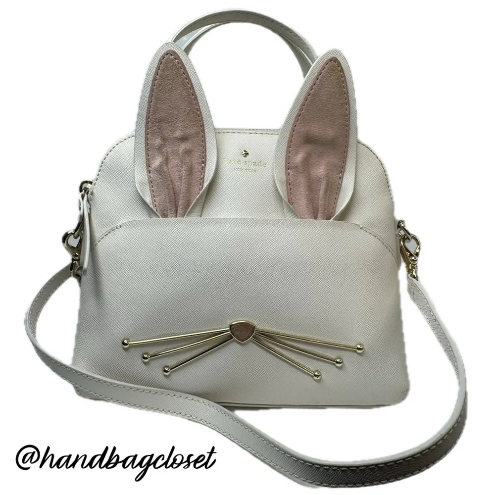KATE SPADE MAKE MAGIC RABBIT BUNNY MAISE SATCHEL CROSSBODY SHOULDER BAG